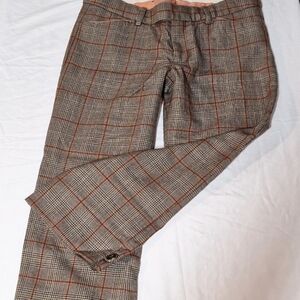 Stylish Plaid Women's Pants